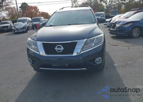 2015 Nissan Pathfinder Platinum from USA, damaged, VIN 5N1AR2MM8FC659417